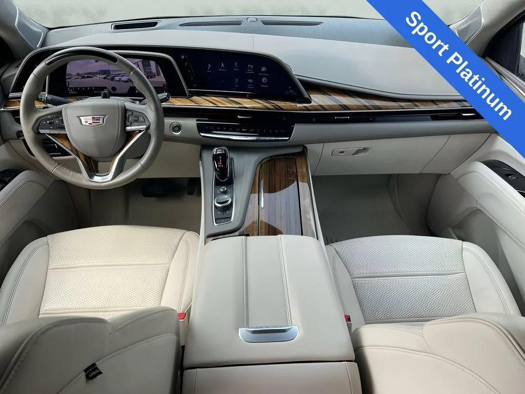 Used 2023 Crystal White Tricoat Cadillac Sport Platinum image 20