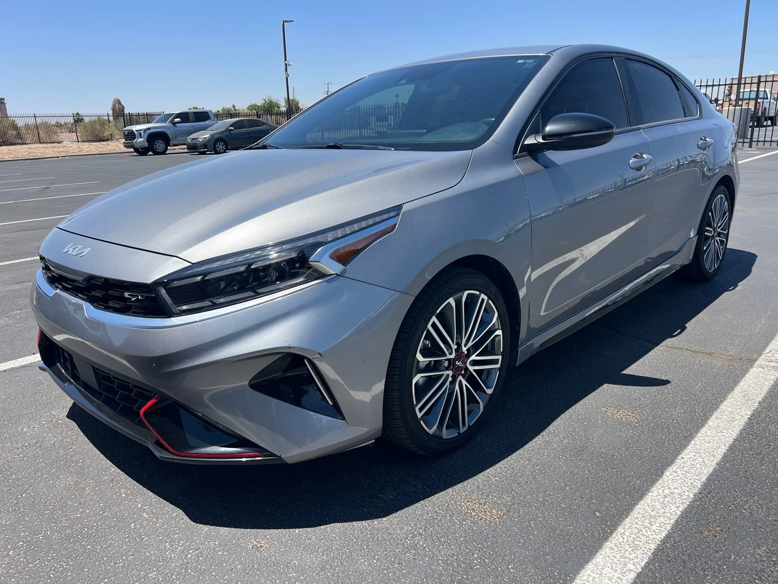 Used 2024 Steel Gray Kia GT image 3