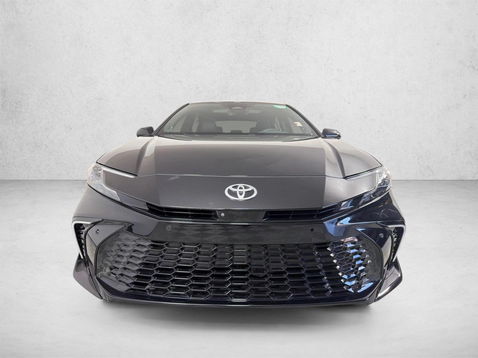 Certified Used 2025 Midnight Black Metallic Toyota XSE image 9