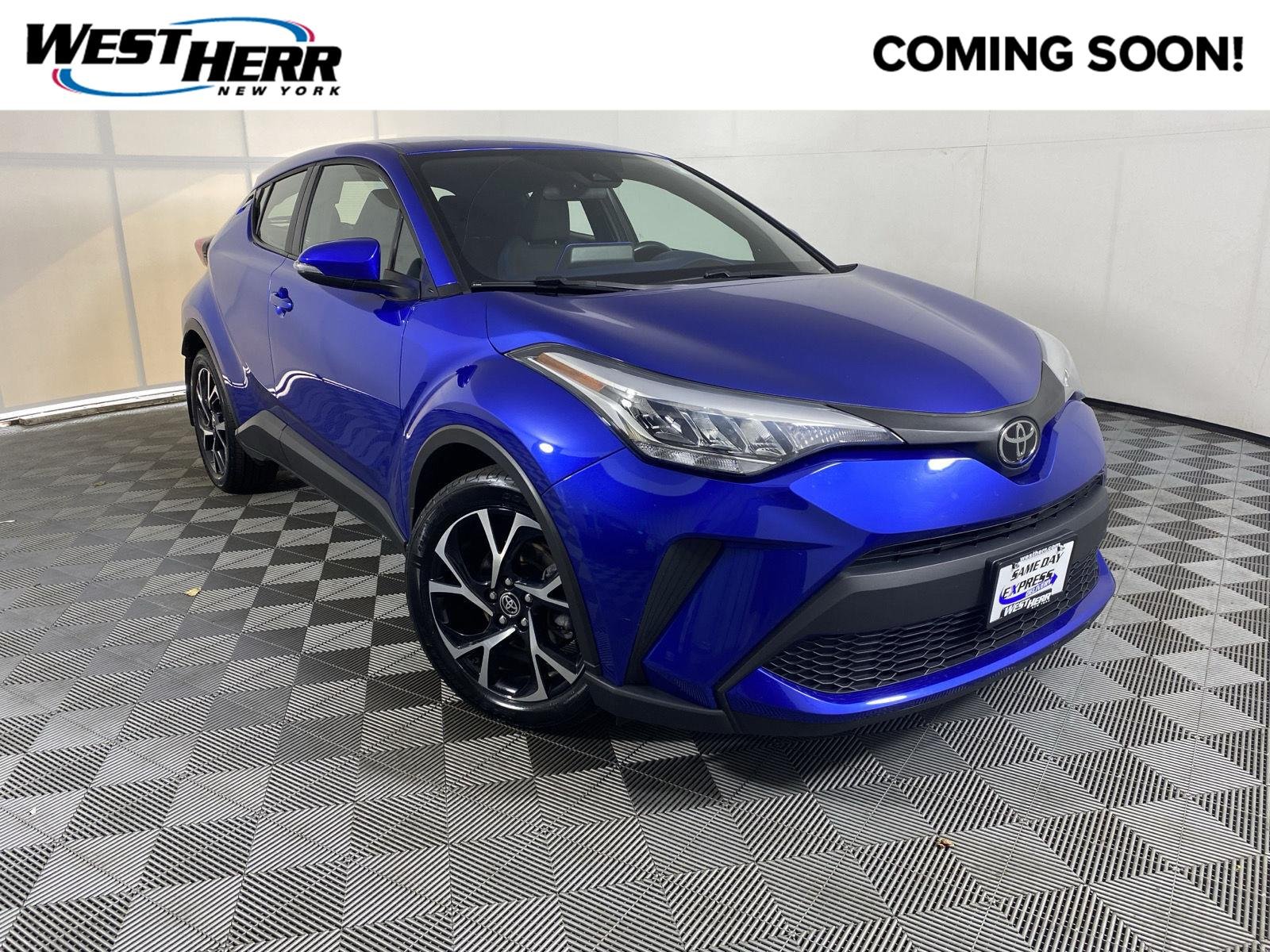 Used 2021 Blue Eclipse Metallic Toyota XLE image 1