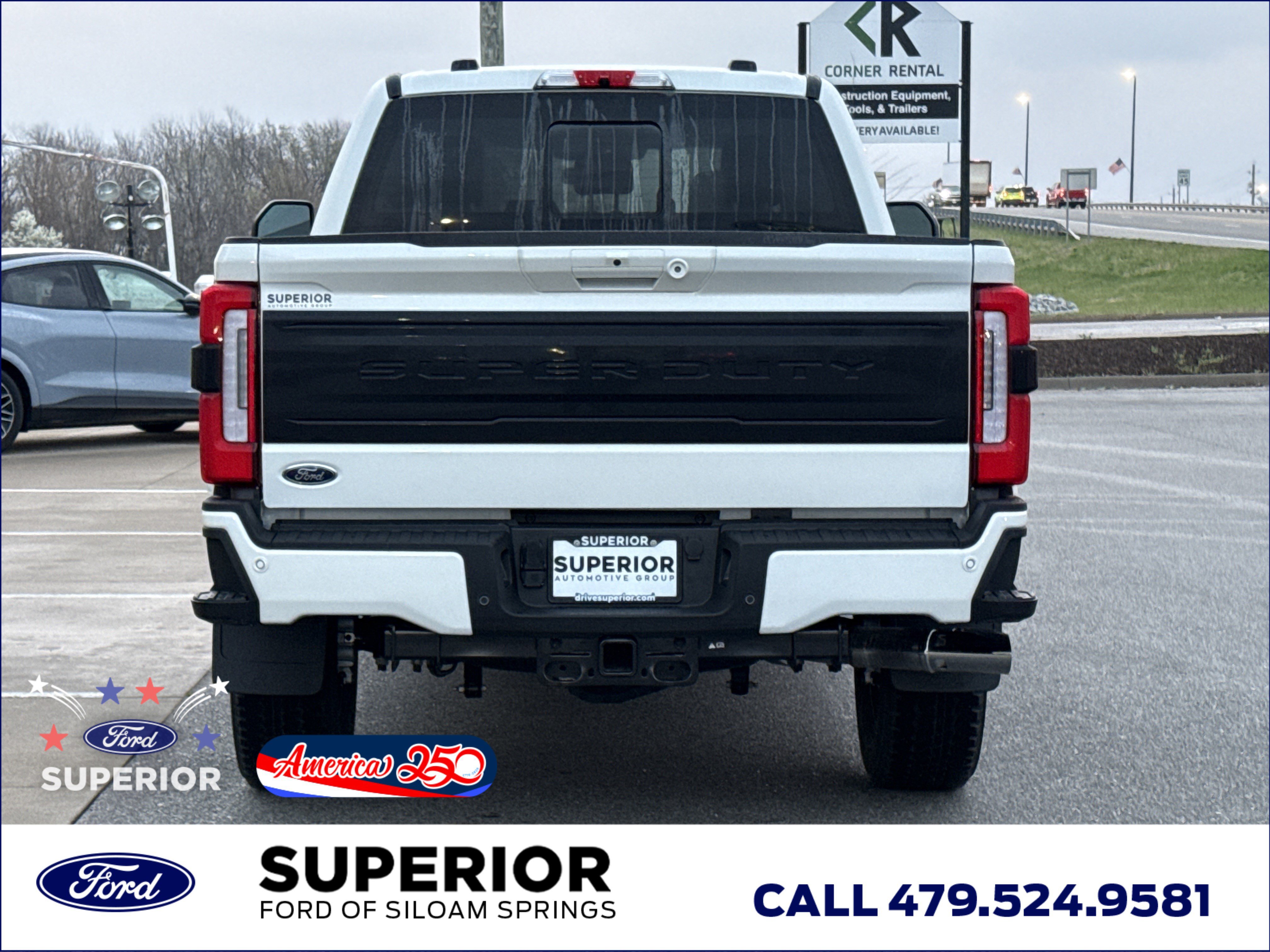 New 2026 Star White Metallic Tri-Coat Ford F-250® Platinum® image 5