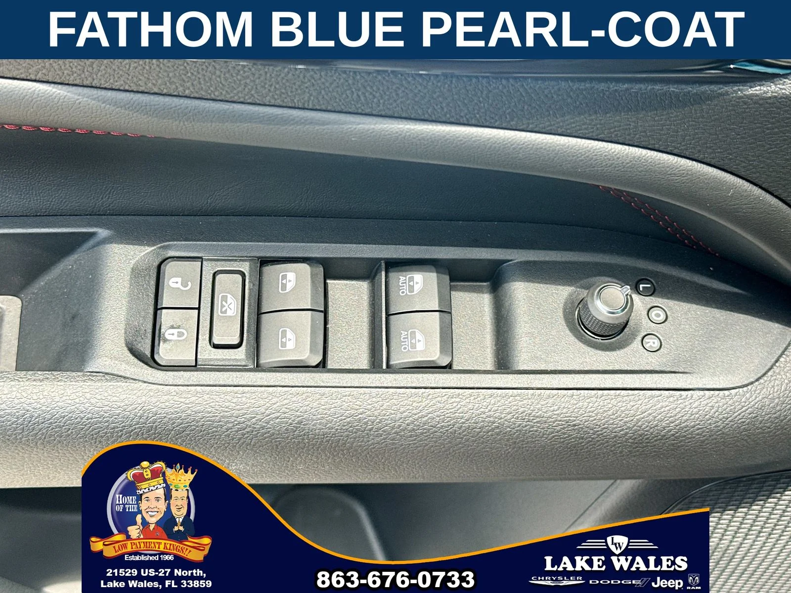 New 2026 Fathom Blue Pearl-Coat Exterior Paint Jeep Trailhawk image 16