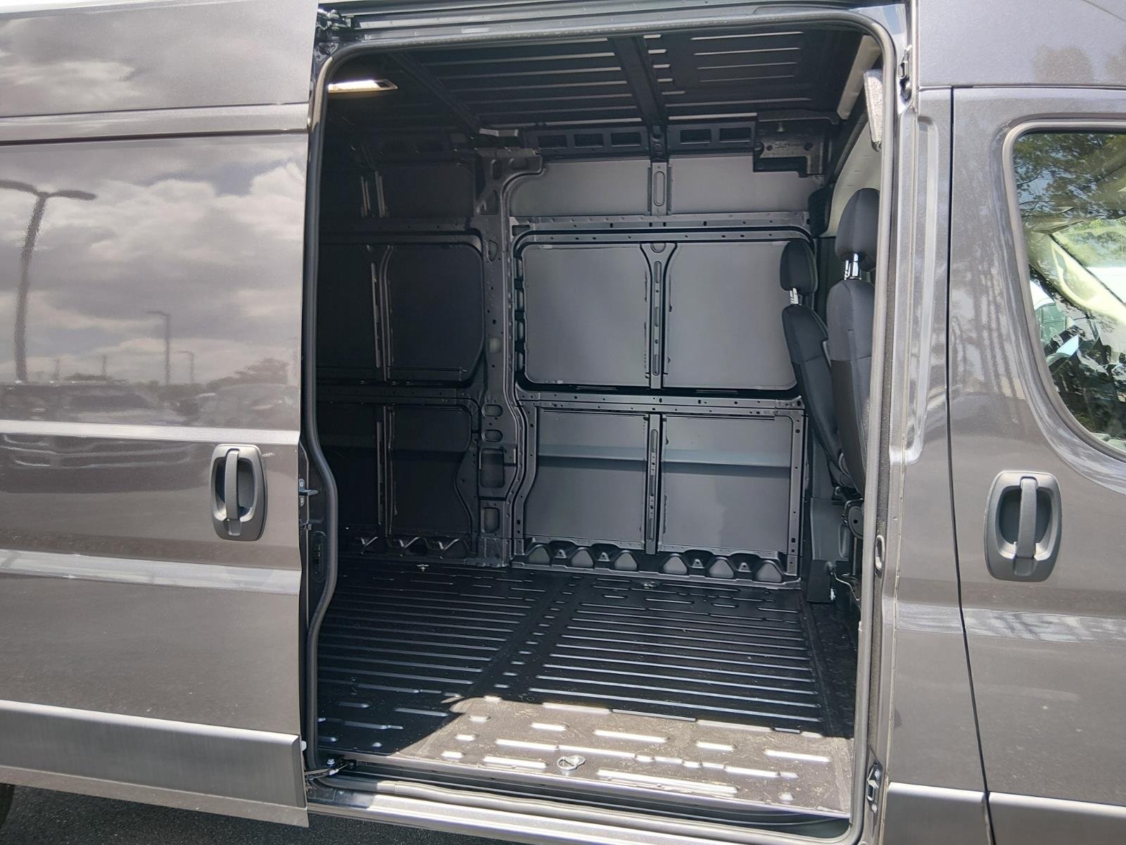 New 2026 Granite Crystal Metallic Clearcoat RAM Cargo Van Tradesman High Roof 159" WB w/Pass Seat image 6