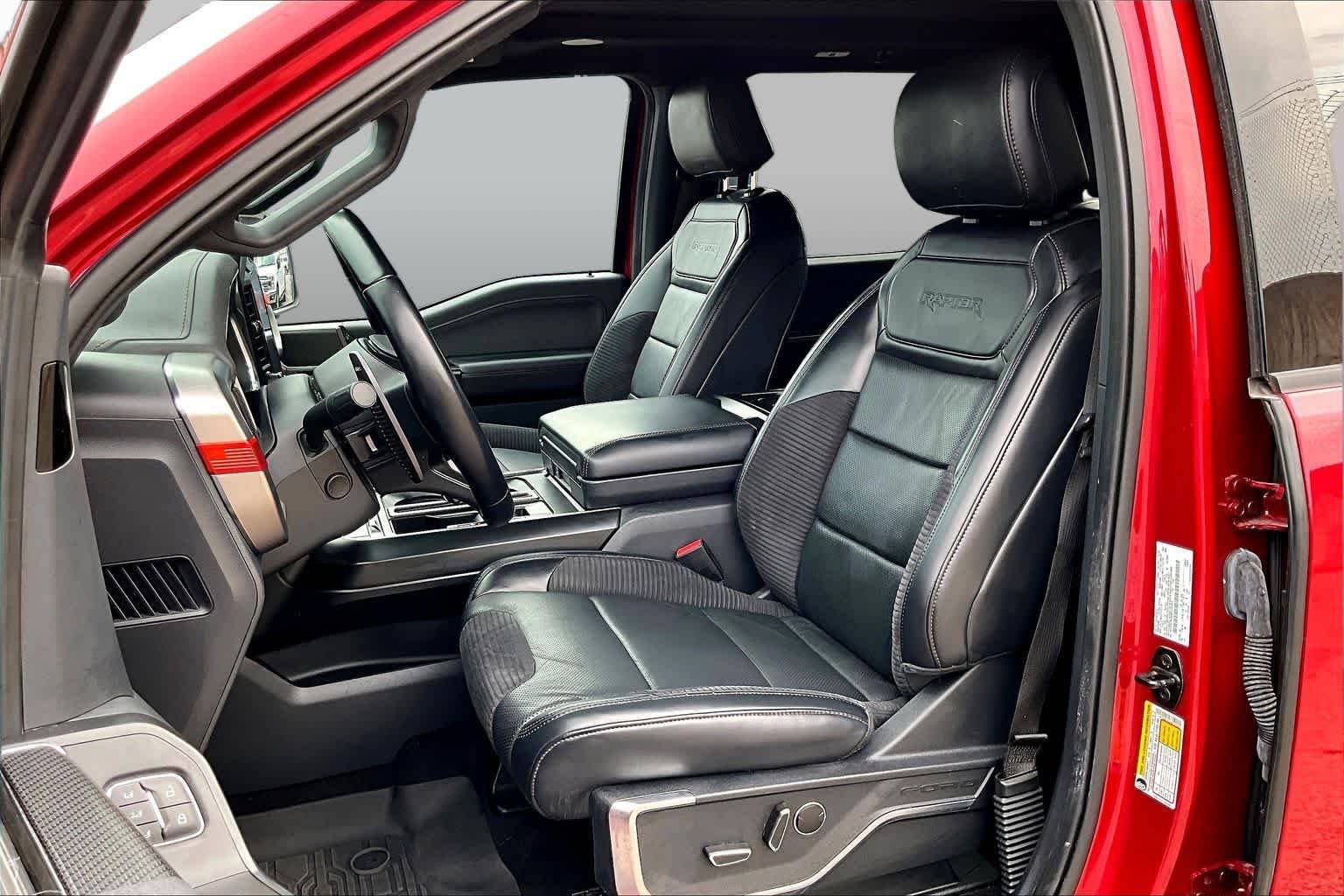 Used 2021 Rapid Red Metallic Tinted Clearcoat Ford Raptor image 8