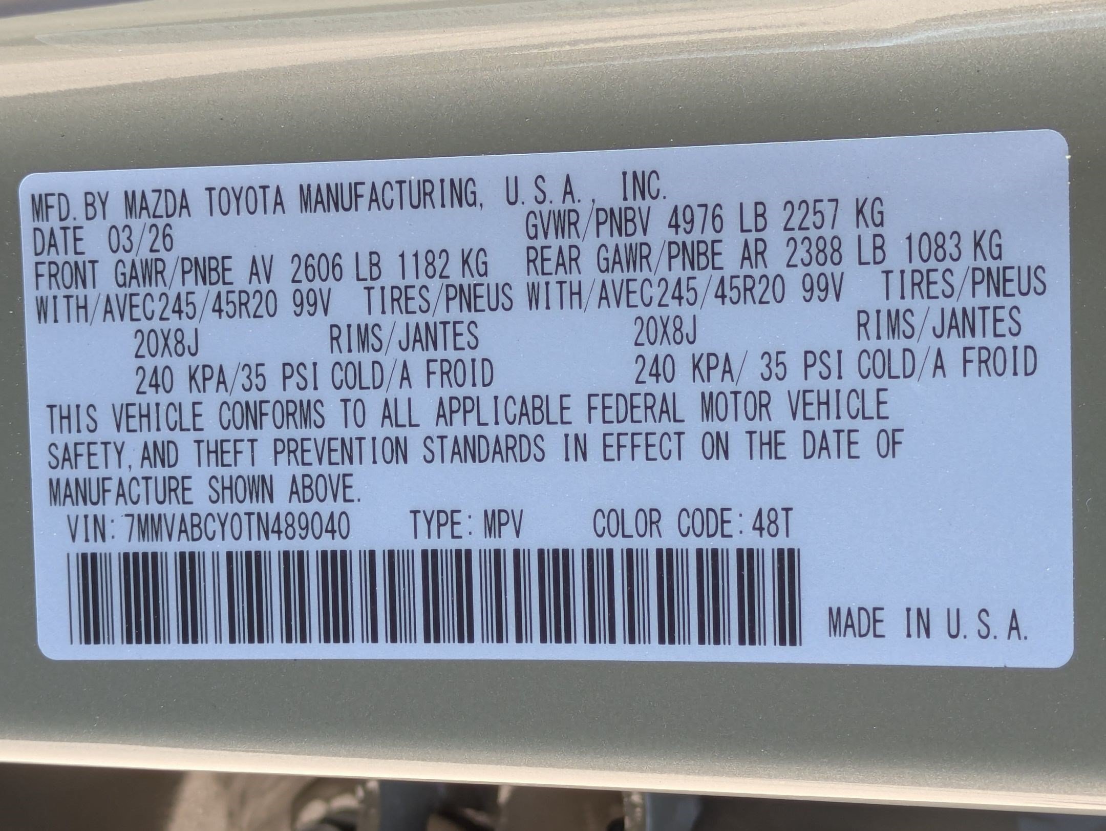 New 2026 Zircon Sand Metallic Mazda 2.5 Turbo AWD image 16