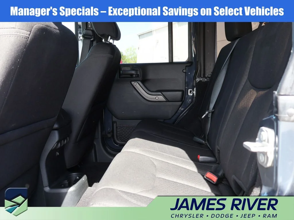 Used 2017 Black Jeep Unlimited Sport image 17