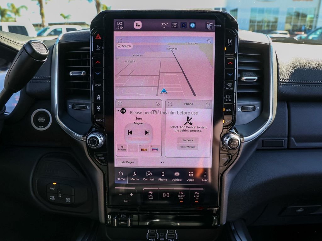 New 2026 Molten Red Pearl-Coat Exterior Paint RAM Laramie image 27