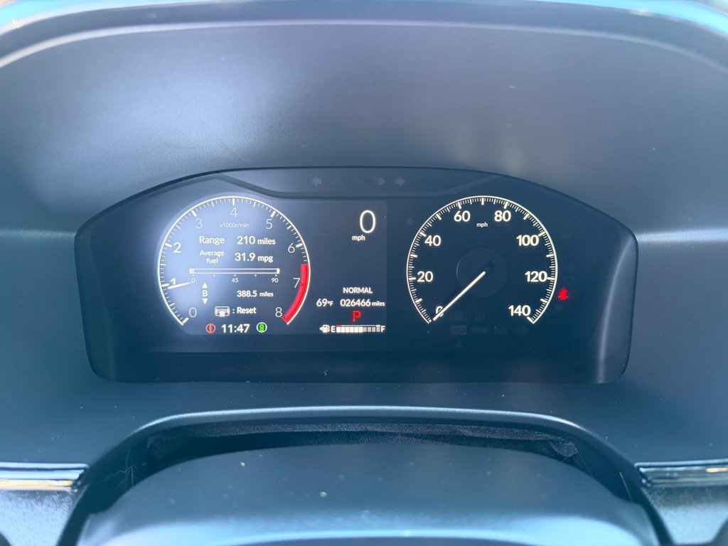 Used 2024 Radiant Red Metallic Honda EX image 18