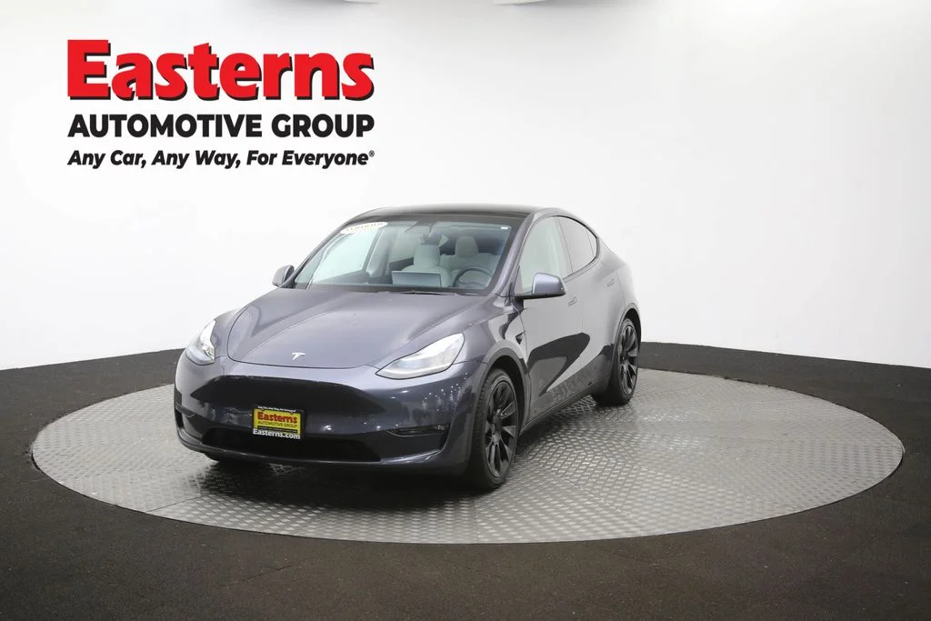 Used 2021 Gray Tesla Long Range image 49