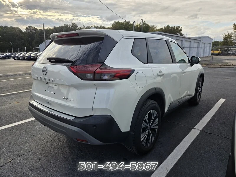 Used 2023 Pearl White NISSAN SV image 4