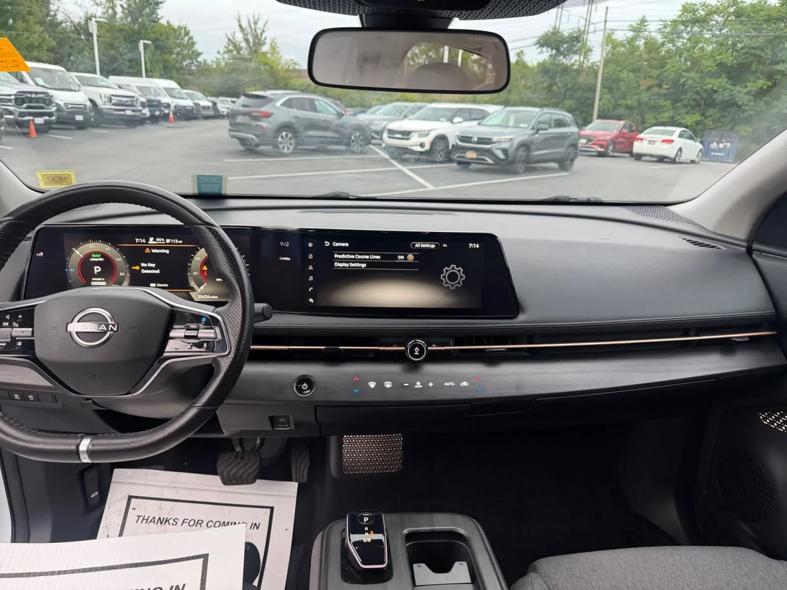 Used 2023 Everest White Pearl Tricoat/Black Diamond Pearl Nissan VENTURE+ image 20