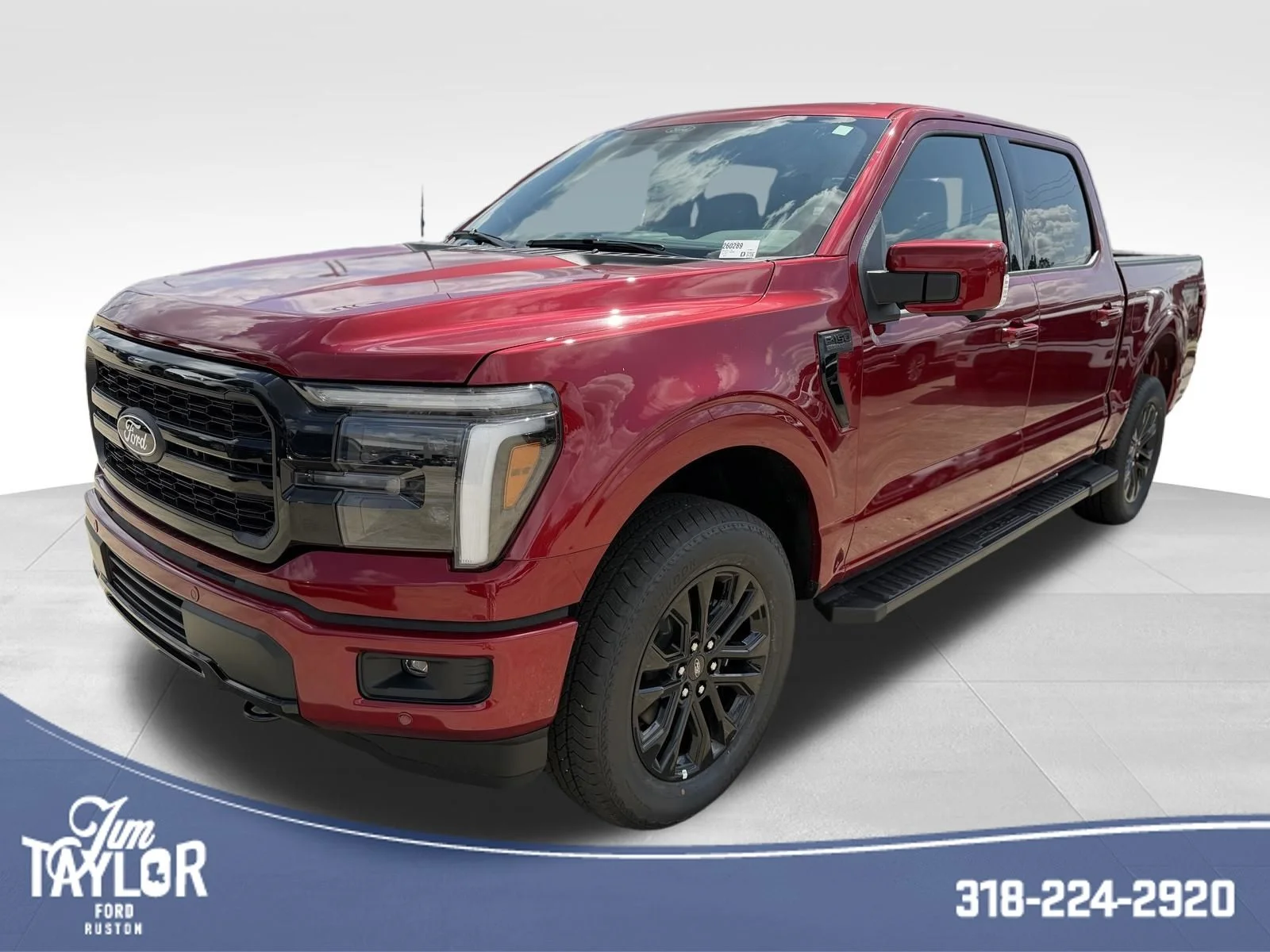 New 2026 Ruby Red Metallic Tinted Clearcoat Ford Lariat® image 1