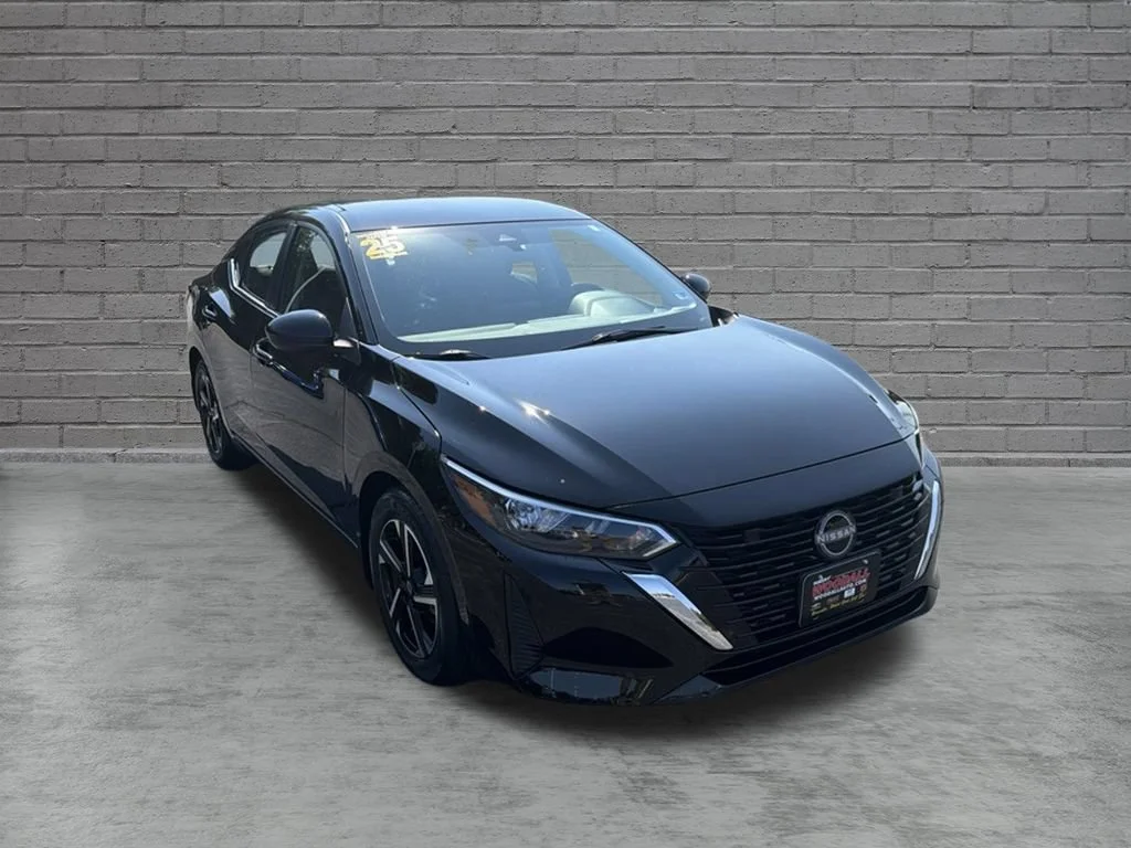 Used 2025 Super Black Nissan SV image 1