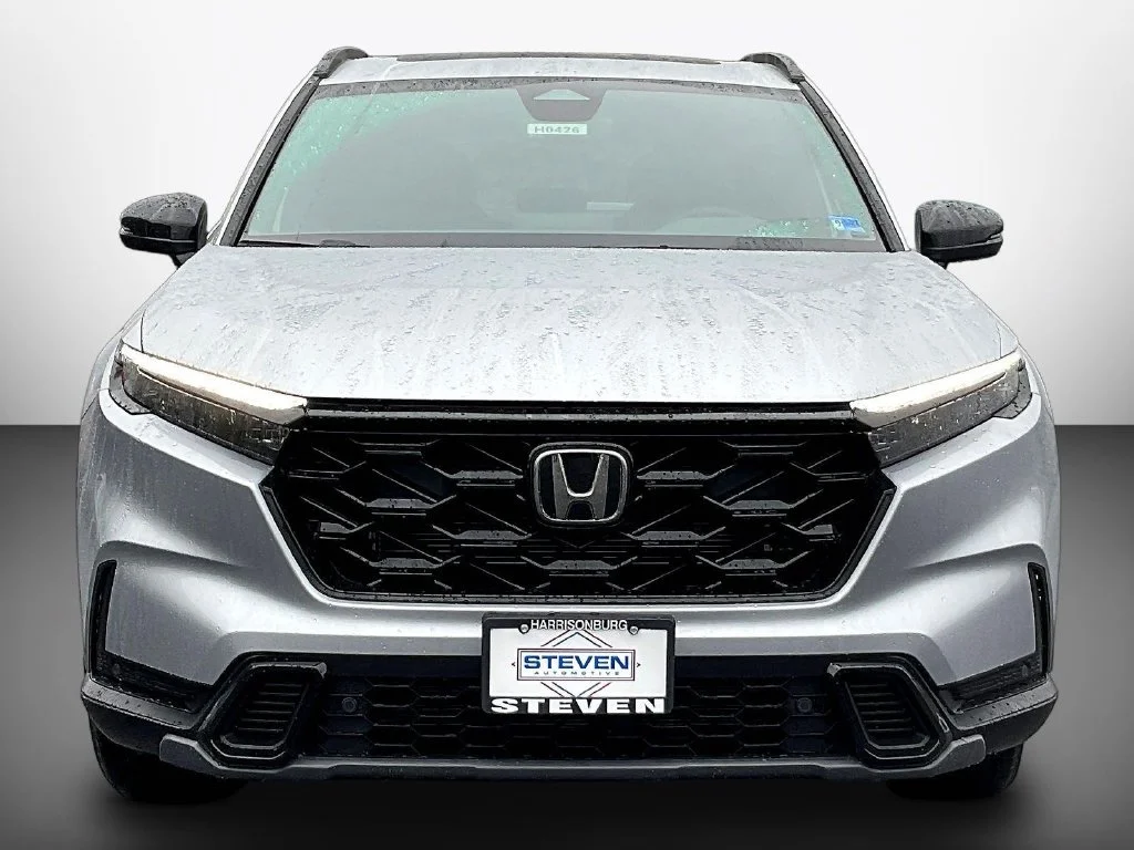 New 2027 Solar Silver Metallic Honda Sport-L Hybrid AWD image 2