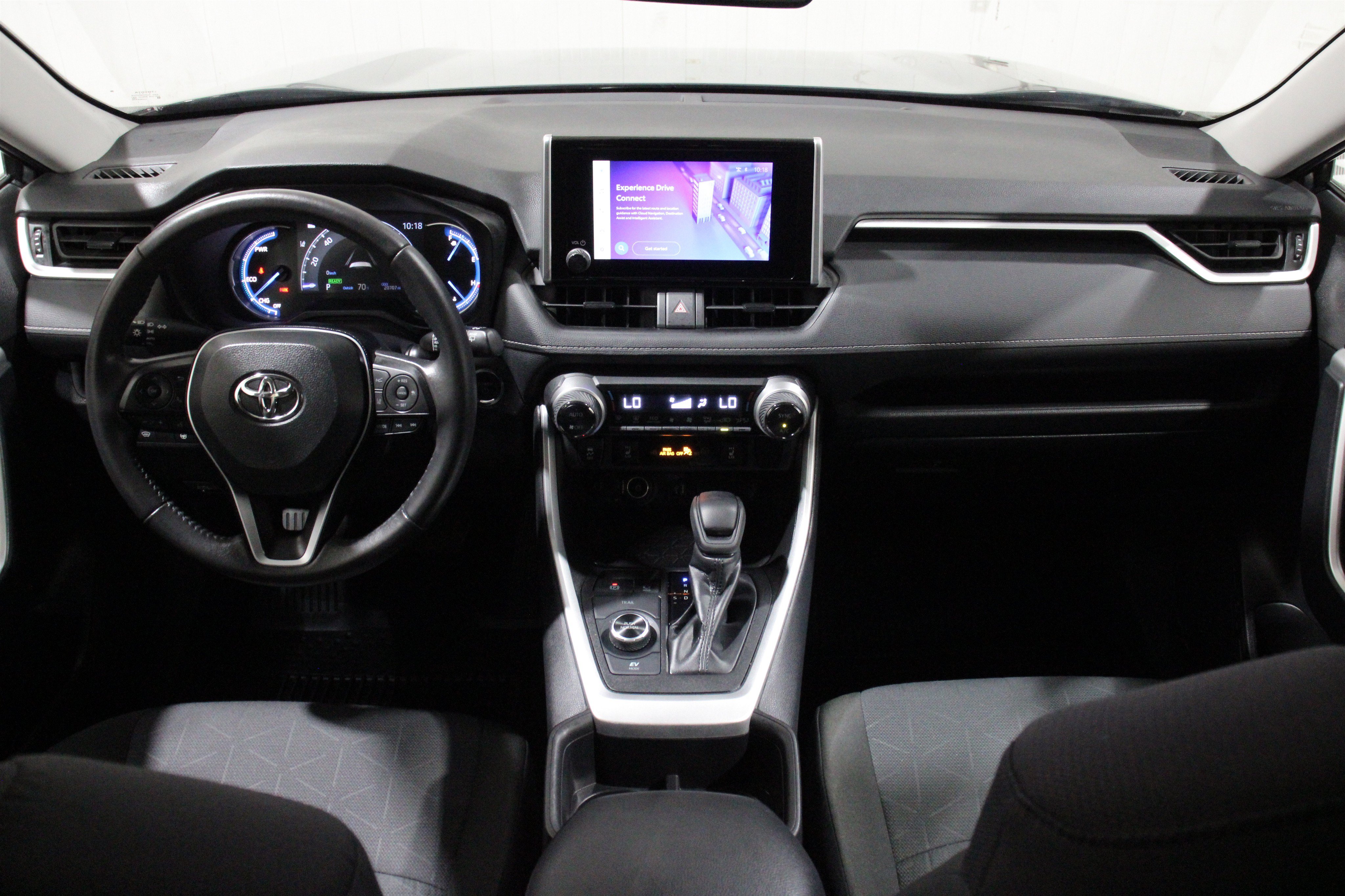 Used 2025 Magnetic Gray Metallic Toyota Hybrid XLE image 2