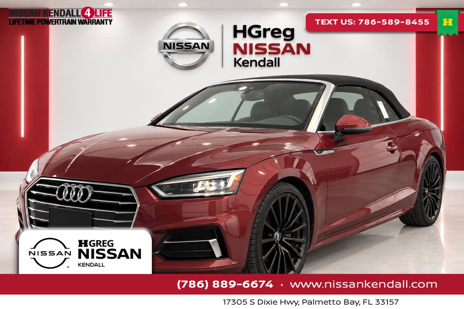 2018 Audi A5 Cabriolet