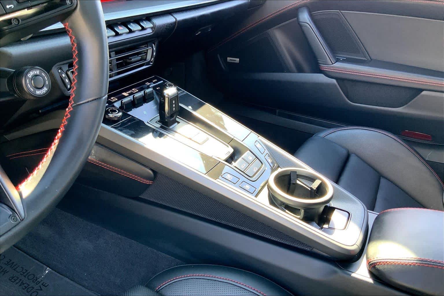 Used 2021 Guards Red Porsche Carrera image 17