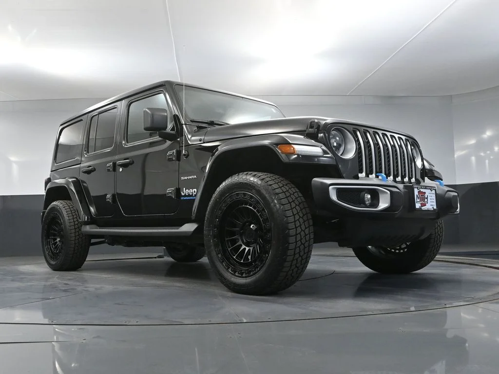 Used 2023 Black Jeep Sahara 4xe image 41