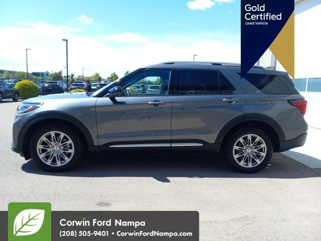 Certified Used 2025 Carbonized Gray Metallic Ford  image 8