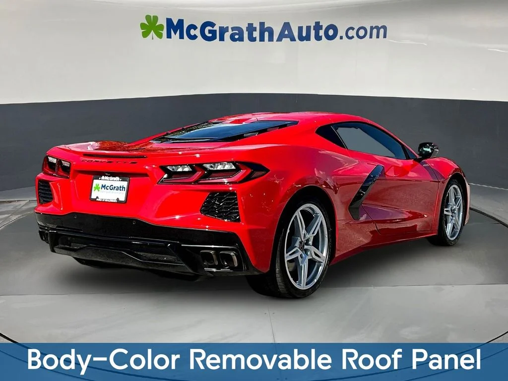 Certified Used 2025 Red Chevrolet Stingray image 8
