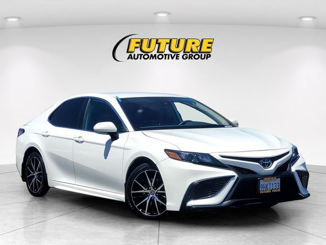 Used 2023 White Toyota SE image 1