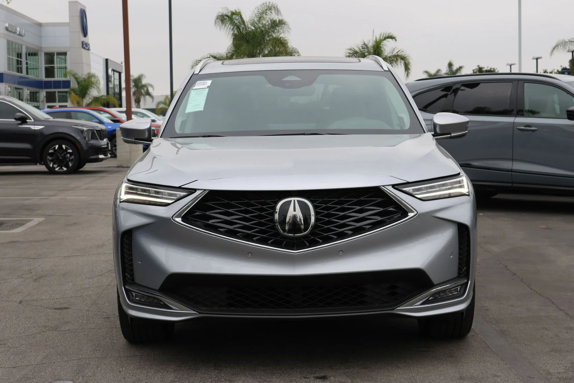New 2026 Solar Silver Metallic Acura SH-AWD with Advance Package image 3