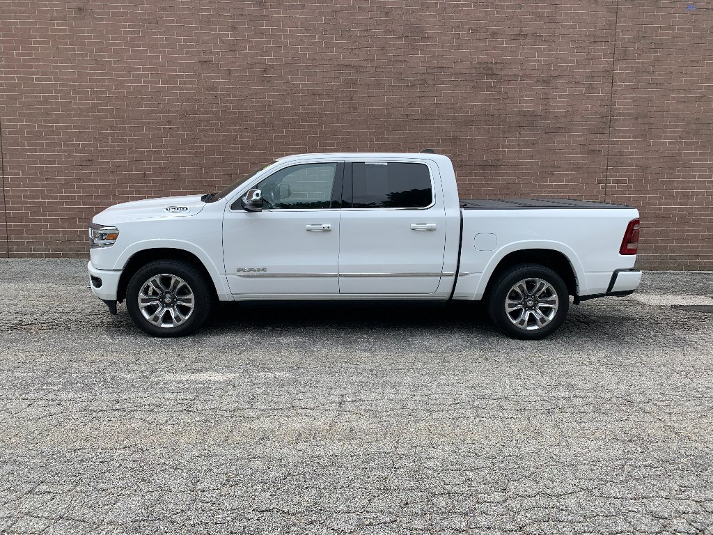 Used 2023 Bright White Clearcoat Ram Limited image 2