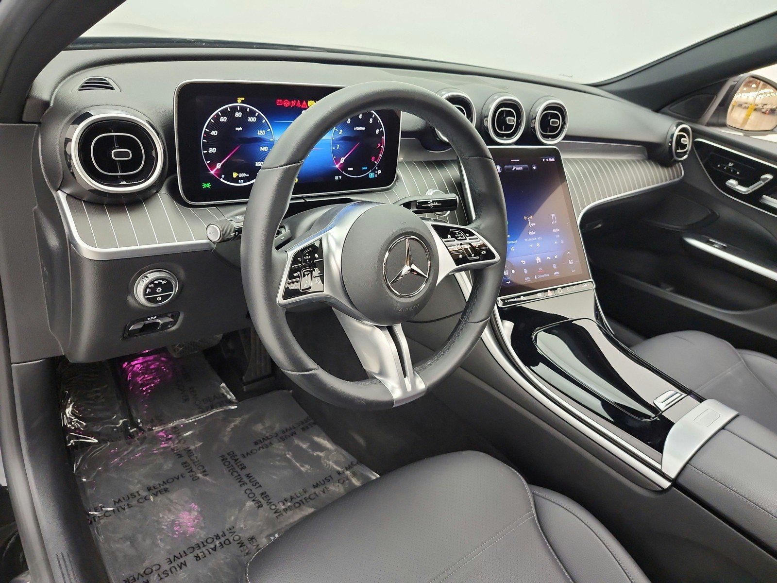 Certified Used 2024 Black Mercedes-Benz C 300 Sedan image 9