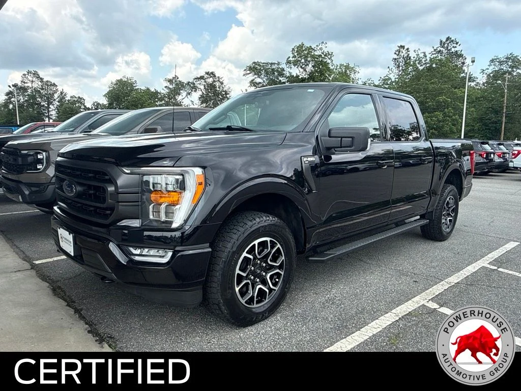 Used 2023 Black Ford XLT image 1