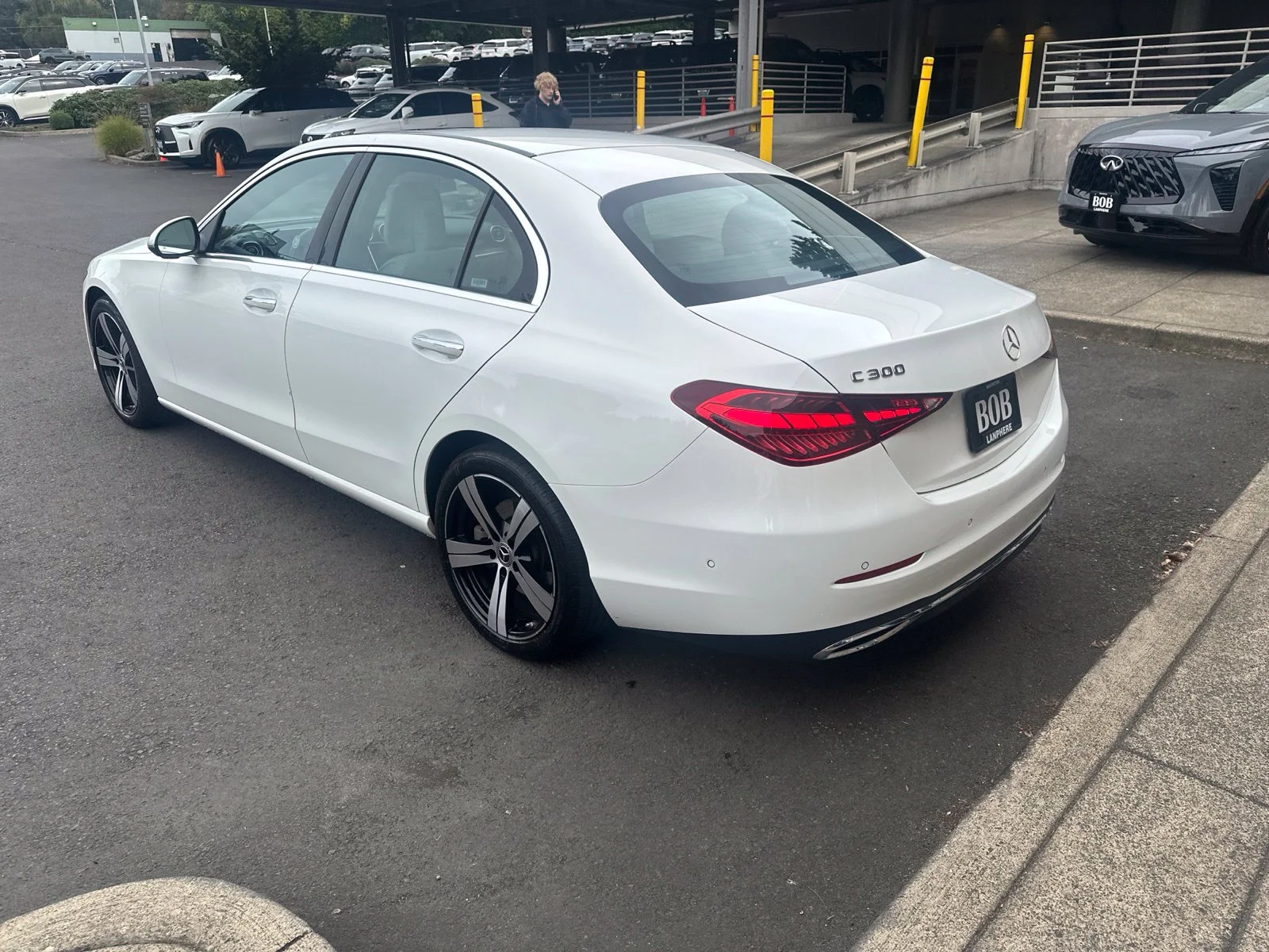 Used 2025 White Mercedes-Benz C 300 image 3