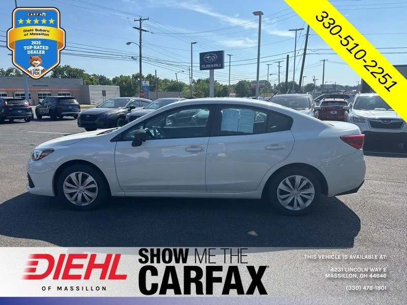 Used 2020 White Subaru Base image 5