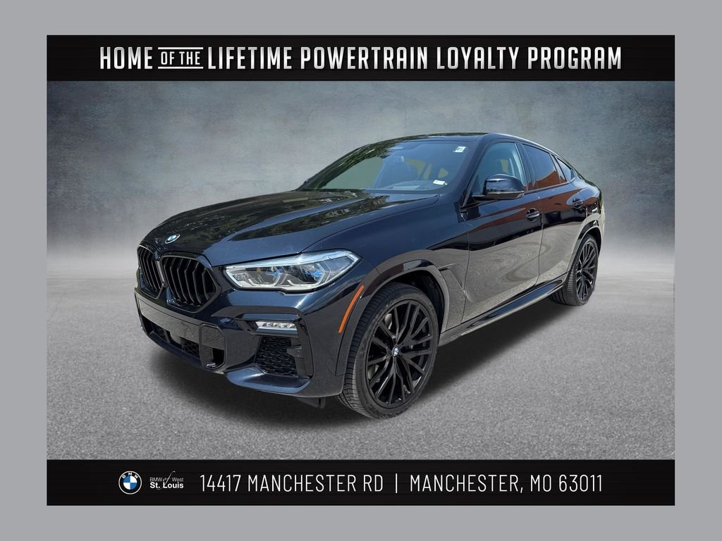 Used 2021 Black BMW M50i image 1