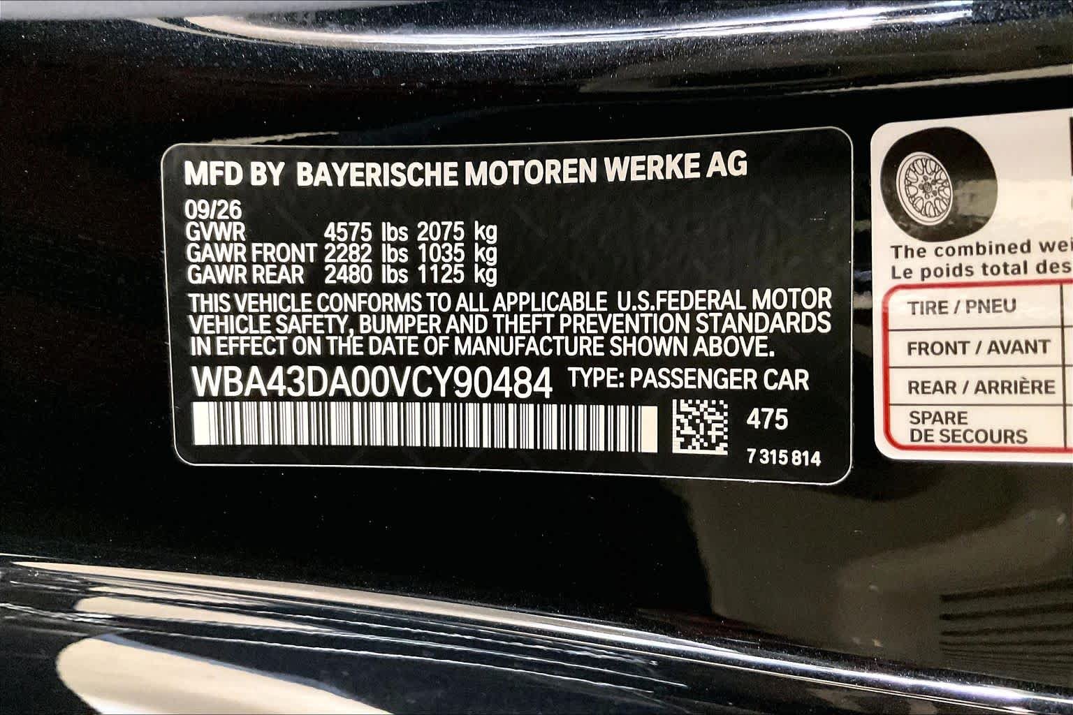 New 2027 Black Sapphire Metallic BMW 430i image 18