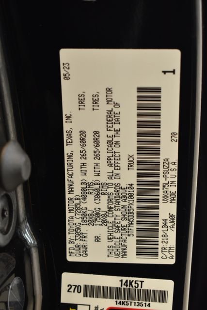 Used 2023 Black Toyota 1794 image 27