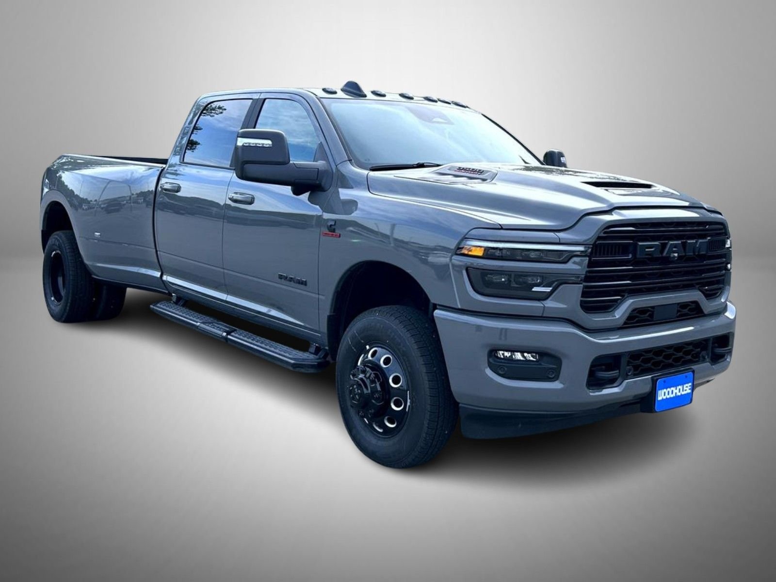 New 2026 Ceramic Gray Clear-Coat Exterior Paint RAM Laramie image 3