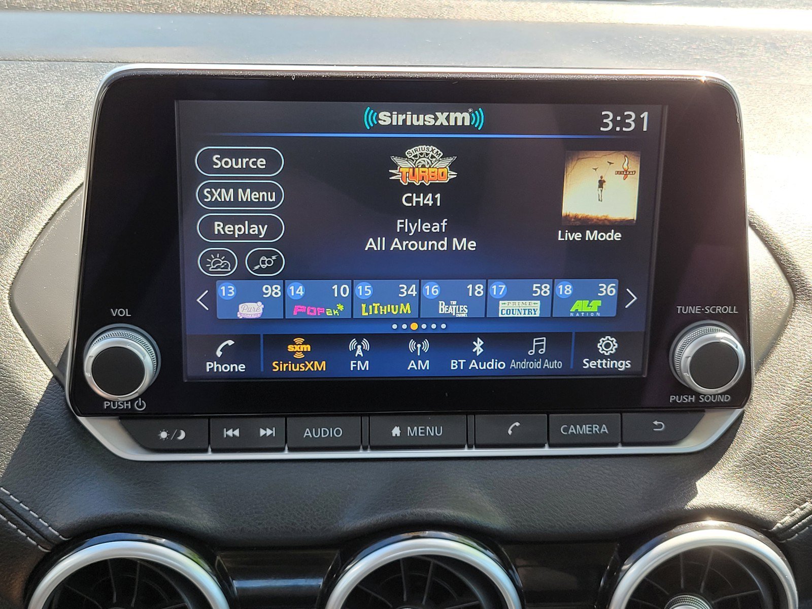 Used 2024 Atlantic Gray Metallic Nissan SV image 17