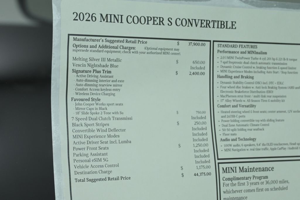 New 2026 Silver MINI Signature Plus image 31