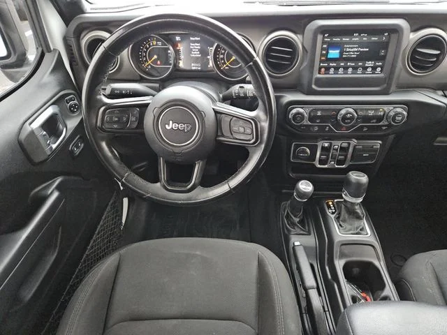 Used 2020 Bright White Clearcoat Jeep Unlimited Sport image 5