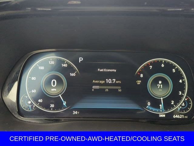Certified Used 2021 Red Hyundai Limited image 16