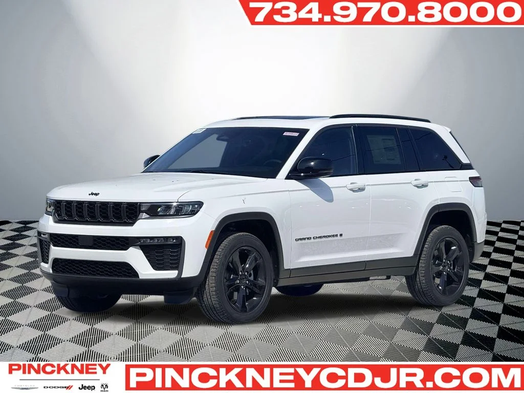 New 2026 Bright White Clearcoat Jeep Limited image 1