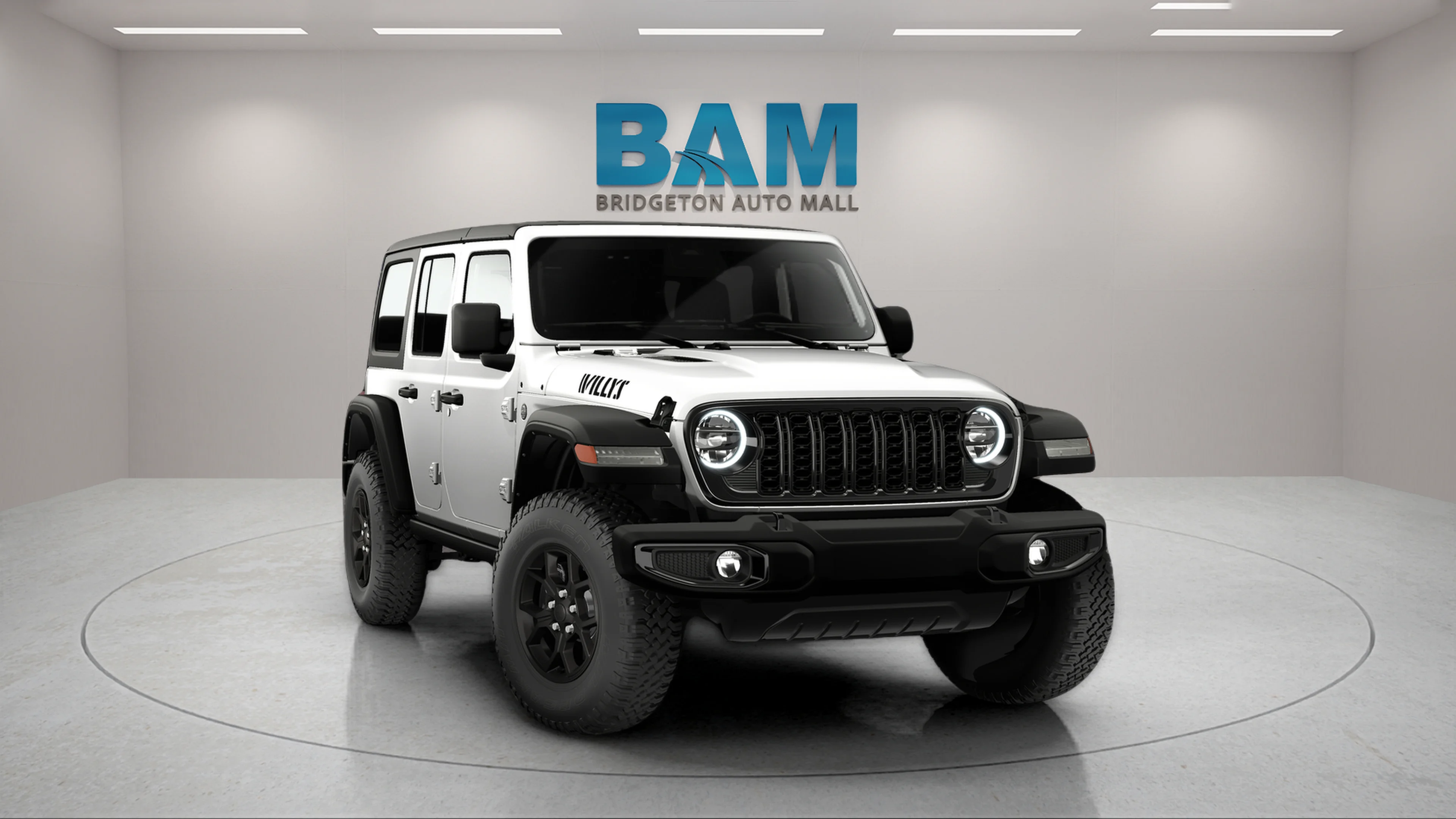 New 2026 Bright White Clearcoat Jeep Willys image 1