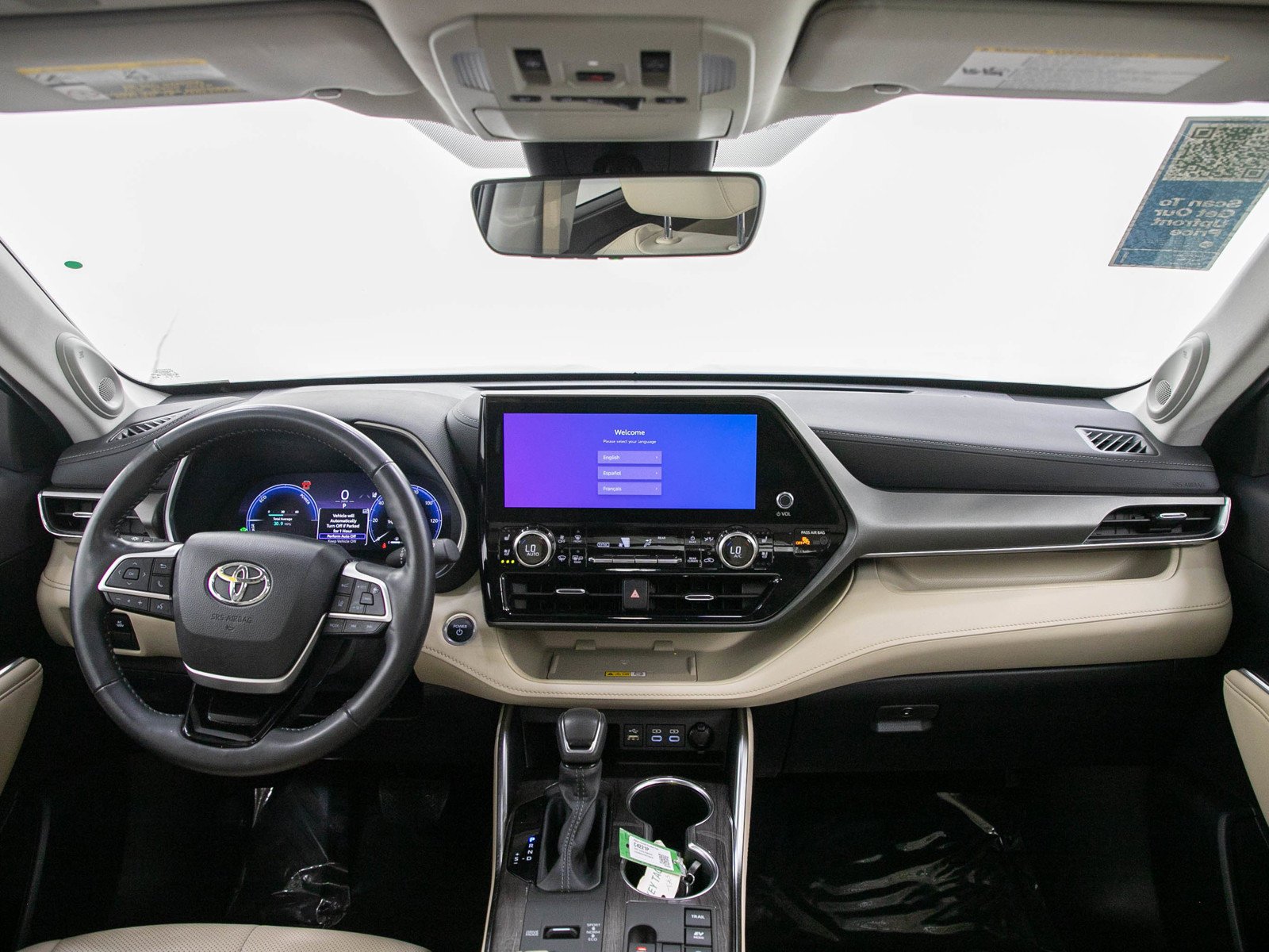 Used 2024 Black Toyota Hybrid Limited AWD image 14