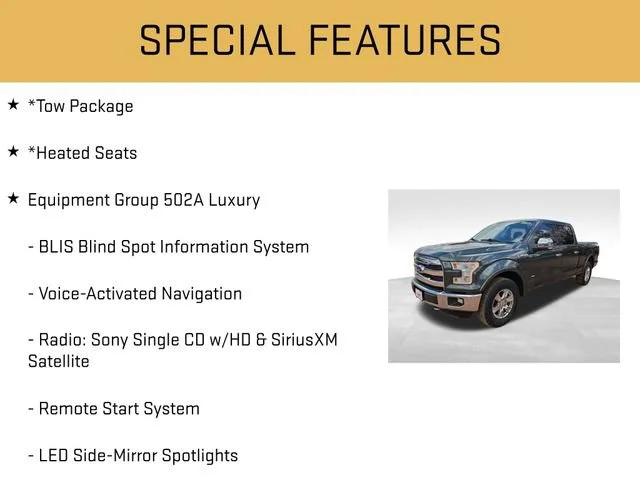 Used 2015 Gray Ford LARIAT image 6