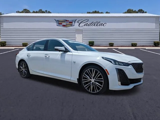 Used 2023 Summit White Cadillac Premium Luxury image 2