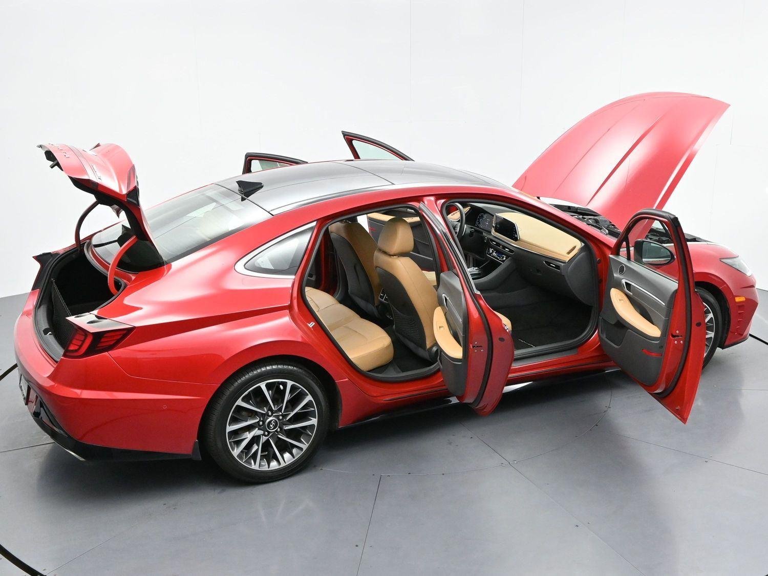 Used 2021 Calypso Red Hyundai Limited image 45