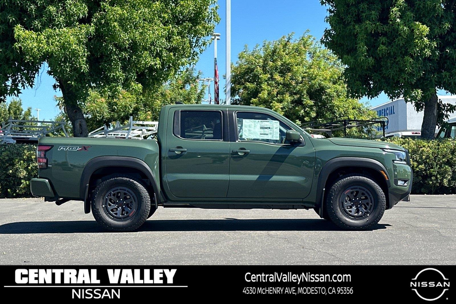 New 2026 Tactical Green Metallic Nissan PRO-X image 3