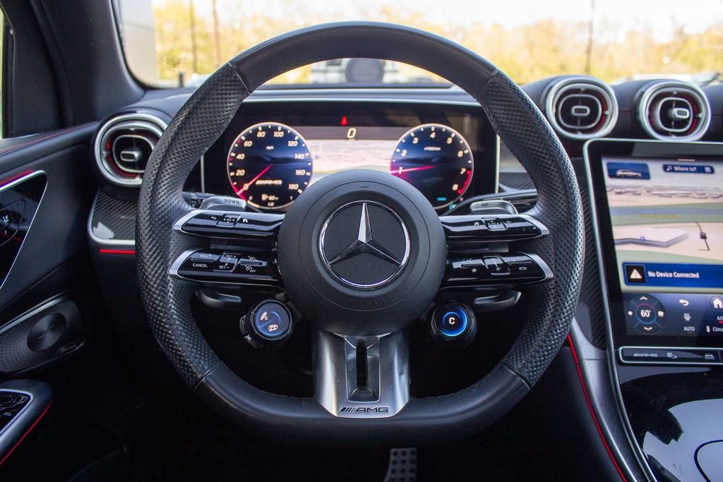 Used 2025 Obsidian Black Metallic Mercedes-Benz GLC 43 AMG® image 16