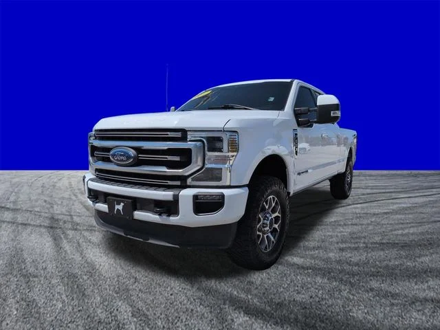 Used 2022 Oxford White Ford Lariat image 8