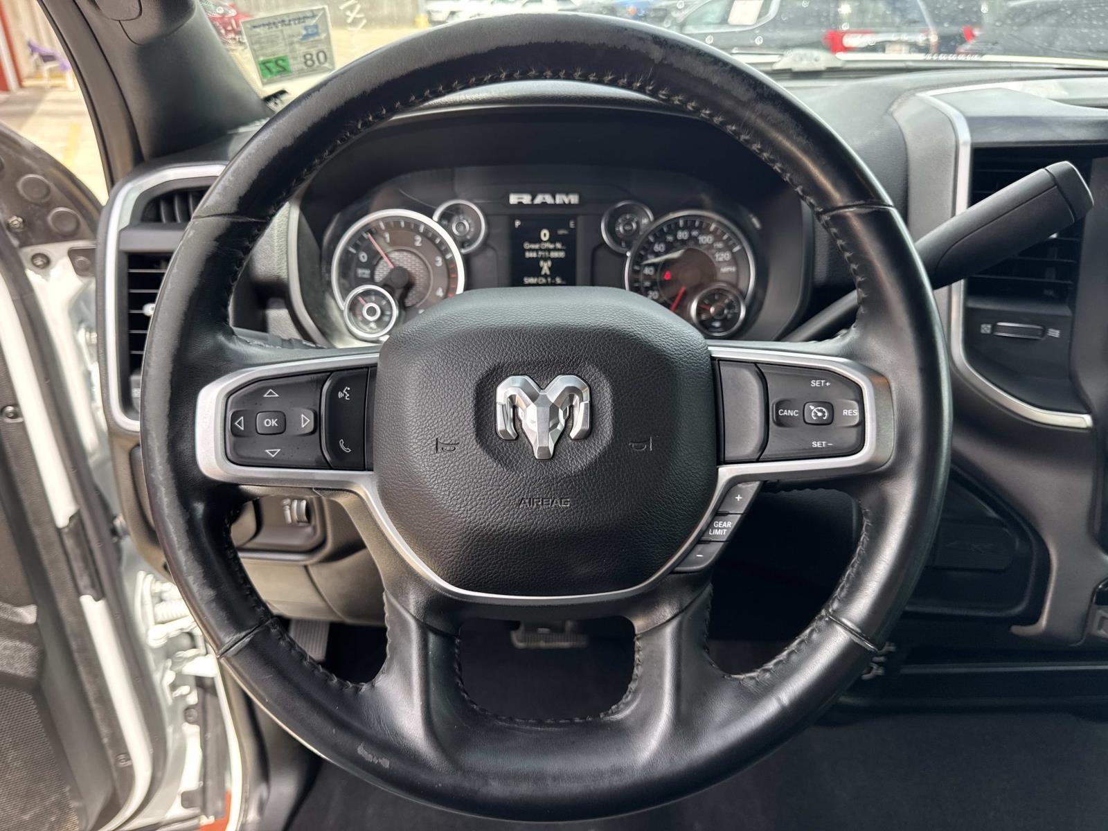 Used 2024 Bright White Clearcoat Ram Big Horn image 21