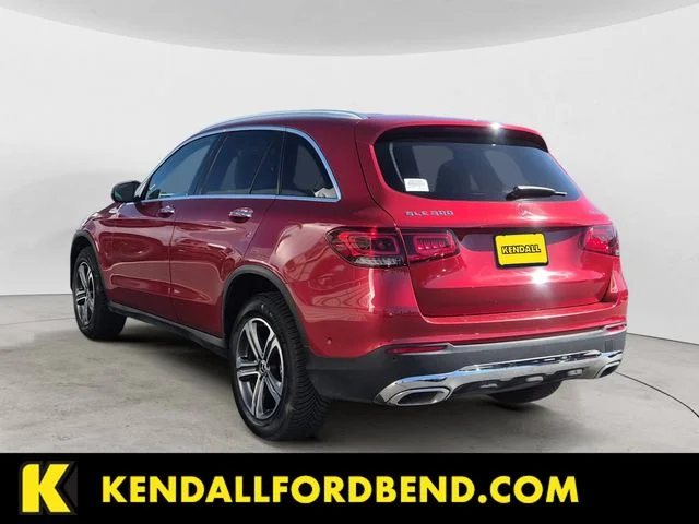 Used 2020 designo Cardinal Red Metallic Mercedes-Benz GLC 300 image 3